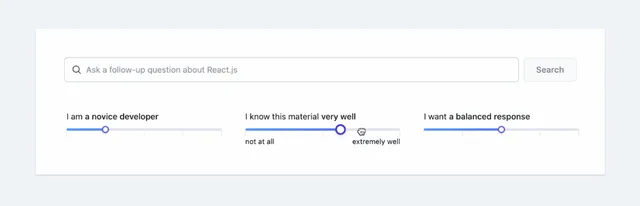 GitHub Copilot for Docs interface allowing developers to ask programming questions and receive documentation-based answers.