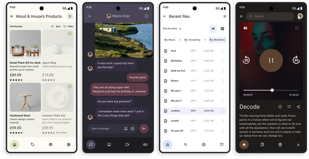 Chrome browser displaying the Web Bluetooth API device selection dialog with nearby Bluetooth Low Energy (BLE) devices available for connection.